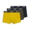 3er-Pack Stretch-Baumwoll-Boxershorts mit Logo-Bund