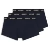 3er-Pack Stretch-Baumwoll-Boxershorts mit Logo-Bund