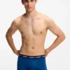 3er-Pack Stretch-Baumwoll-Boxershorts mit Logo-Bund