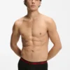 3er-Pack Stretch-Baumwoll-Boxershorts mit Logo-Bund