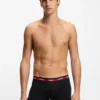 3er-Pack Stretch-Baumwoll-Boxershorts mit Logo-Bund
