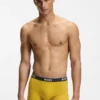 3er-Pack Stretch-Baumwoll-Boxershorts mit Logo-Bund