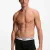 3er-Pack Stretch-Baumwoll-Boxershorts mit Logo-Bund