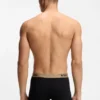 3er-Pack Stretch-Baumwoll-Boxershorts mit Logo-Bund