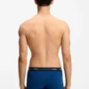3er-Pack Stretch-Baumwoll-Boxershorts mit Logo-Bund