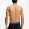 3er-Pack Stretch-Baumwoll-Boxershorts mit Logo-Bund