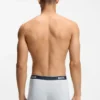 3er-Pack Stretch-Baumwoll-Boxershorts mit Logo-Bund