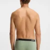 3er-Pack Stretch-Baumwoll-Boxershorts mit Logo-Bund