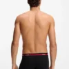 3er-Pack Stretch-Baumwoll-Boxershorts mit Logo-Bund