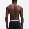3er-Pack Stretch-Baumwoll-Boxershorts mit Logo-Bund