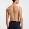 3er-Pack Stretch-Baumwoll-Boxershorts mit Logo-Bund