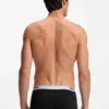 3er-Pack Stretch-Baumwoll-Boxershorts mit Logo-Bund