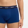 3er-Pack Stretch-Baumwoll-Boxershorts mit Logo-Bund