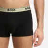 3er-Pack Stretch-Baumwoll-Boxershorts mit Logo-Bund