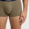 3er-Pack Stretch-Baumwoll-Boxershorts mit Logo-Bund