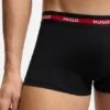 3er-Pack Stretch-Baumwoll-Boxershorts mit Logo-Bund