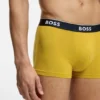 3er-Pack Stretch-Baumwoll-Boxershorts mit Logo-Bund