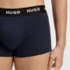 3er-Pack Stretch-Baumwoll-Boxershorts mit Logo-Bund