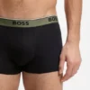 3er-Pack Stretch-Baumwoll-Boxershorts mit Logo-Bund