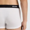3er-Pack Stretch-Baumwoll-Boxershorts mit Logo-Bund