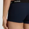 3er-Pack Stretch-Baumwoll-Boxershorts mit Logo-Bund