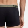 3er-Pack Stretch-Baumwoll-Boxershorts mit Logo-Bund