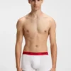 3er-Pack Stretch-Baumwoll-Boxershorts mit Logo-Bund