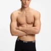 3er-Pack Stretch-Baumwoll-Boxershorts mit Logo-Bund