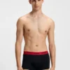 3er-Pack Stretch-Baumwoll-Boxershorts mit Logo-Bund