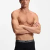 3er-Pack Stretch-Baumwoll-Boxershorts mit Logo-Bund