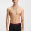 3er-Pack Stretch-Baumwoll-Boxershorts mit Logo-Bund