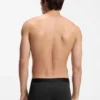 3er-Pack Stretch-Baumwoll-Boxershorts mit Logos