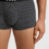 3er-Pack Stretch-Baumwoll-Boxershorts mit Logos