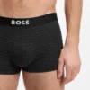 3er-Pack Stretch-Baumwoll-Boxershorts mit Logos