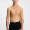 3er-Pack Stretch-Baumwoll-Boxershorts mit Logos