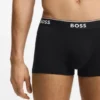 3er-Pack Trunks mit Logo-Bund