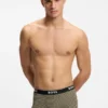 3er-Pack Trunks mit Logo-Bund