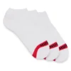 3er-Pack unsichtbare Socken mit Logos