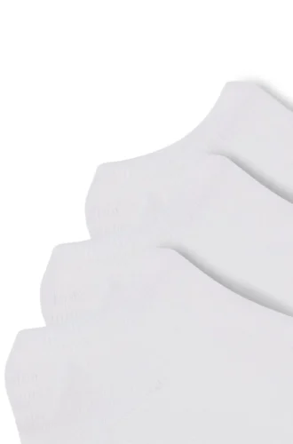 3er-Pack unsichtbare Socken mit Logos
