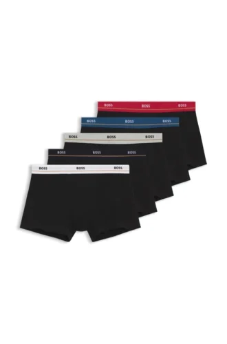 5er-Pack Boxershorts aus Stretch-Baumwolle mit Logo-Bund