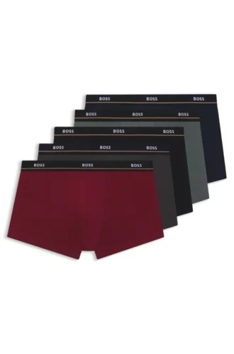 5er-Pack Boxershorts aus Stretch-Baumwolle mit Logo-Bund