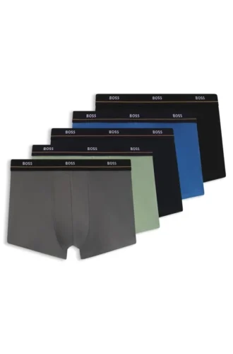 5er-Pack Boxershorts aus Stretch-Baumwolle mit Logo-Bund