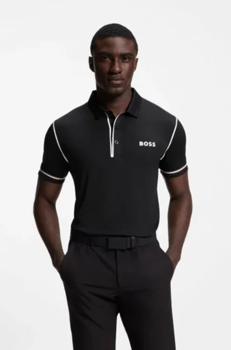 Active Paddy Golf-Poloshirt aus Ripstop-Stoff