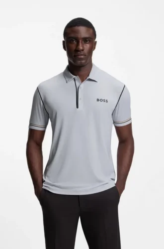 Active Paddy Golf-Poloshirt aus Ripstop-Stoff