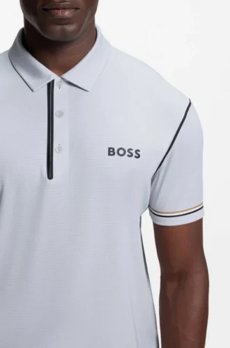 Active Paddy Golf-Poloshirt aus Ripstop-Stoff