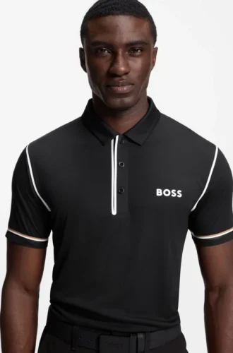 Active Paddy Golf-Poloshirt aus Ripstop-Stoff