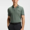 Active Paddy Polohemd in Regular-Fit aus schnell trocknendem Stretch-Piqué