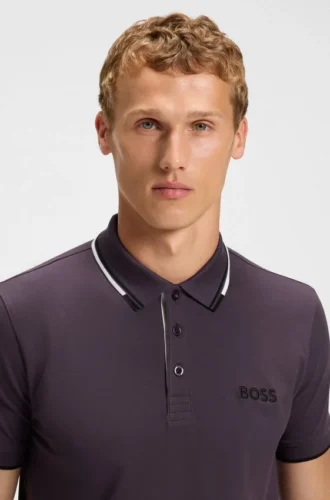 Active Paddy Polohemd in Regular-Fit aus schnell trocknendem Stretch-Piqué