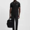 Active Paddy Polohemd in Regular-Fit aus schnell trocknendem Stretch-Piqué