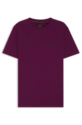 Aktiv feuchtigkeitsregulierendes Slim-Fit-T-Shirt aus Stretch-Jersey
